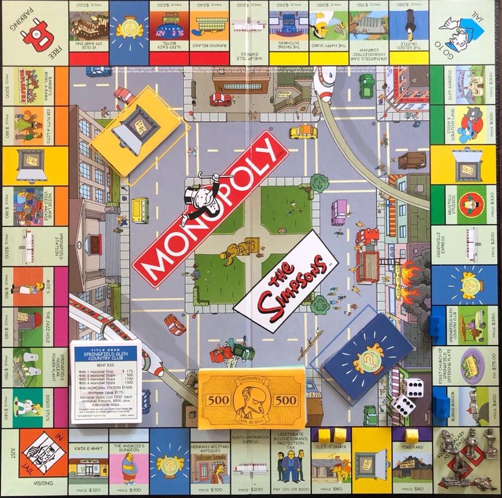 The Simpsons [USA]  board game collectible - Main Image 2