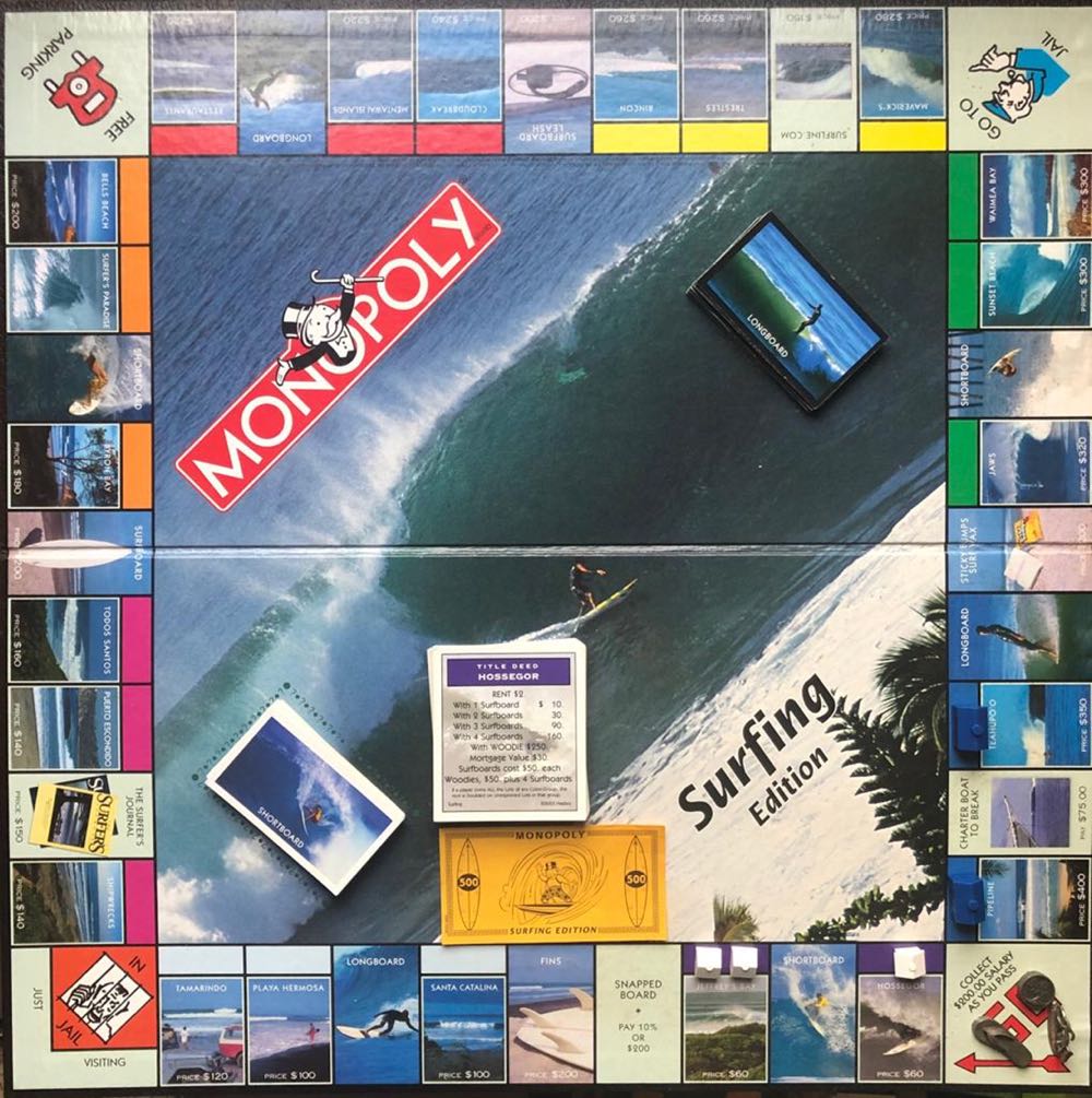 Surfing [USA]  board game collectible - Main Image 2