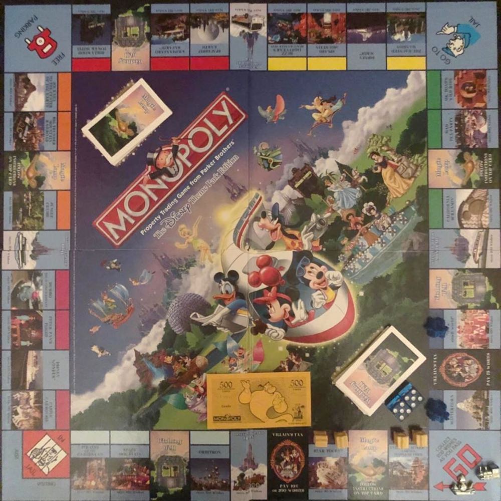 Disney Theme Park [USA]  board game collectible - Main Image 2