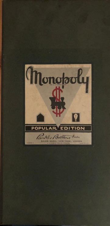 Monopoly 1936 Popular [USA]  board game collectible - Main Image 3