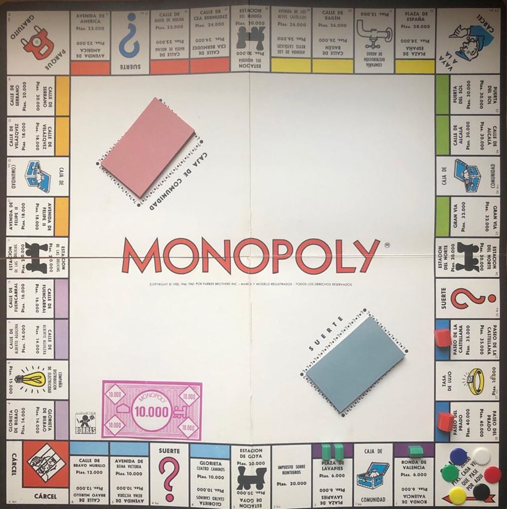 Monopoly 1961 [ES]  board game collectible - Main Image 2
