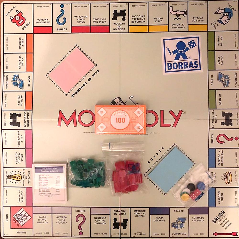 Monopoly 1985 [ES]  board game collectible - Main Image 2