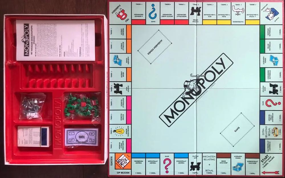 Monopoly 1996 [NL]  board game collectible - Main Image 2