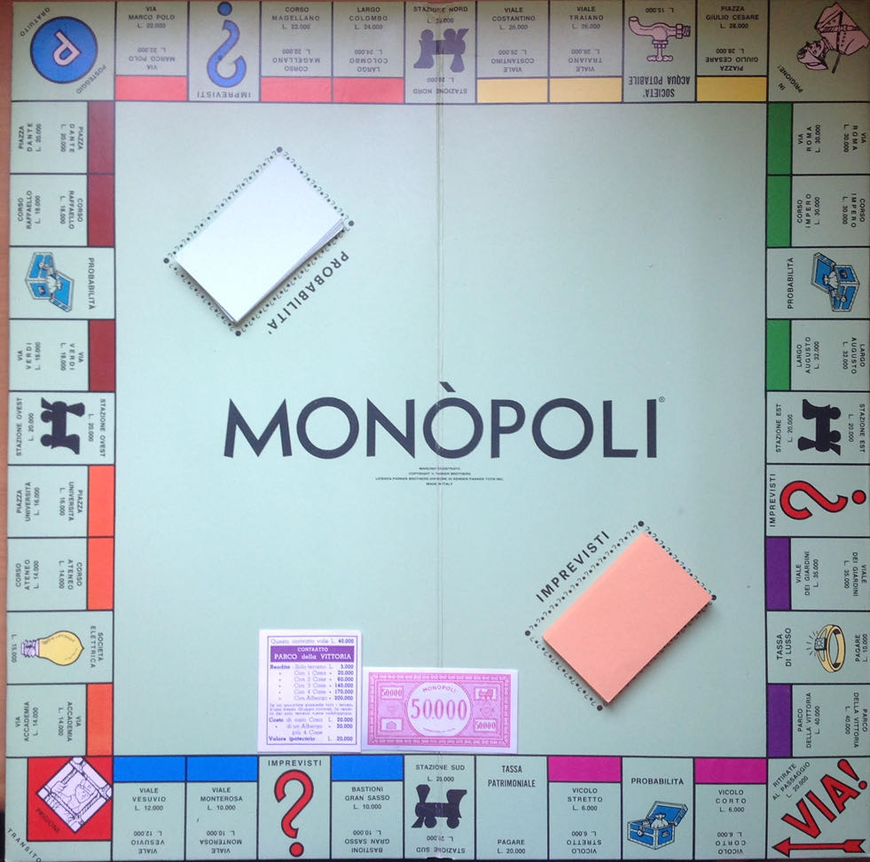 Monopoli (1983) [IT]  board game collectible - Main Image 2