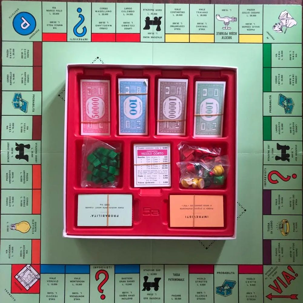 Monopoli (1985) [IT]  board game collectible - Main Image 2