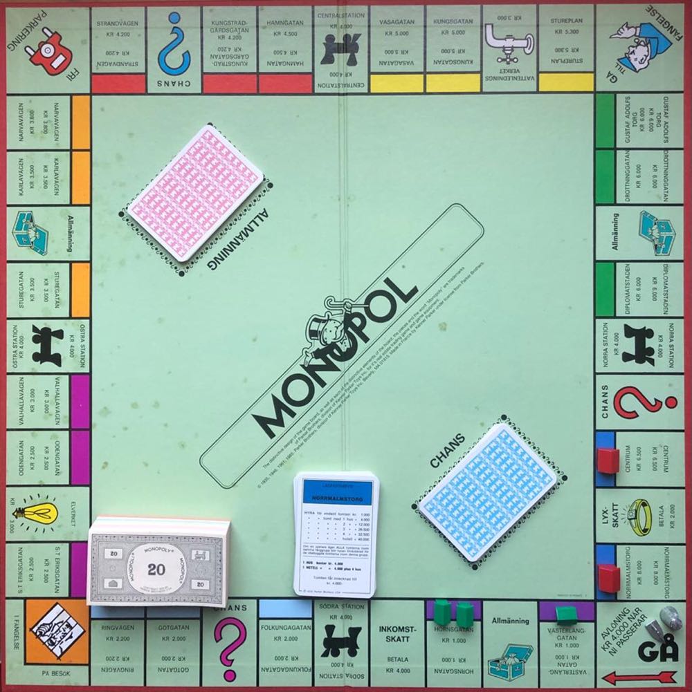 Monopol [SWE]  board game collectible - Main Image 2