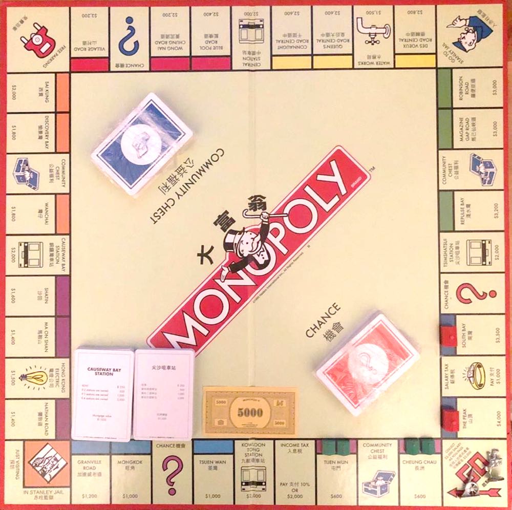 Monopoly 1995 [HK]  board game collectible - Main Image 2