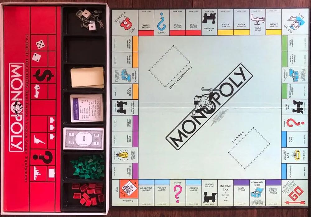 Monopoly 1984 [CA]  board game collectible - Main Image 2