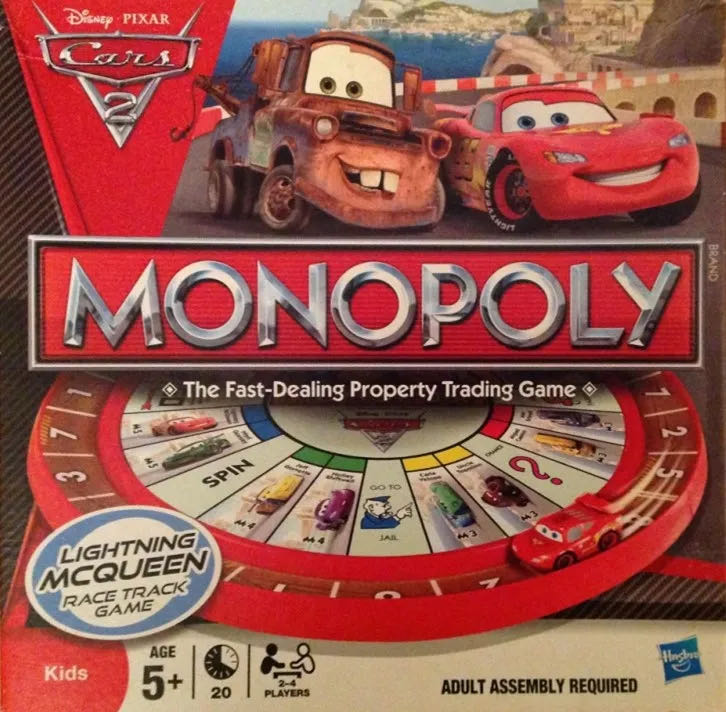 Cars 2  board game collectible - Main Image 1