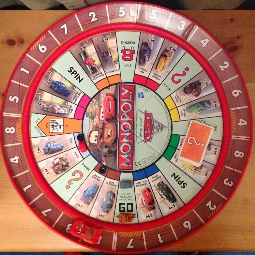 Cars 2  board game collectible - Main Image 2