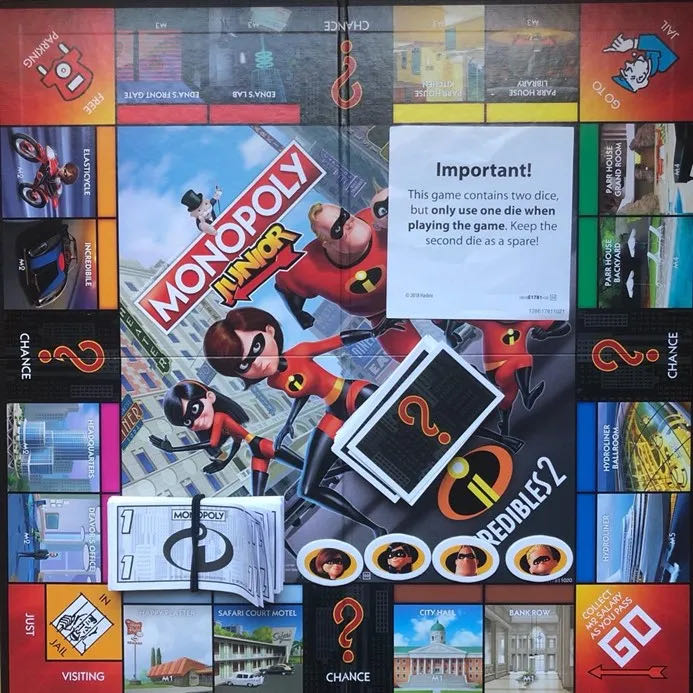 Junior Incredibles 2  board game collectible - Main Image 2