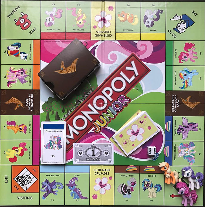 Junior My Little Pony  board game collectible - Main Image 2