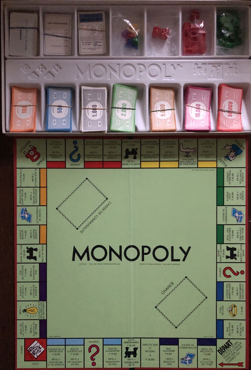 Monopoly 1964 [FR]  board game collectible - Main Image 2