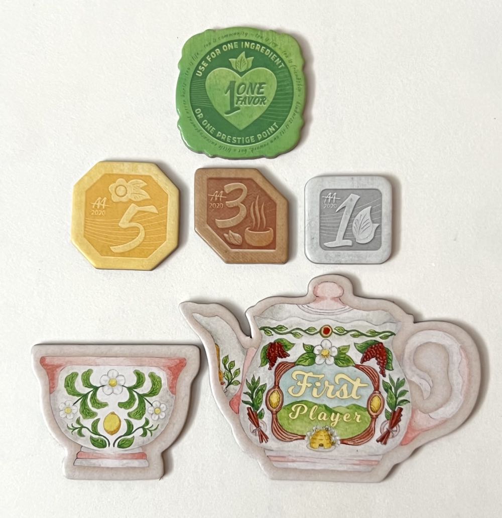 Prosperitea: A Game of Artisinal Tea Blending  (3-6) board game collectible [Barcode 863892000318] - Main Image 3