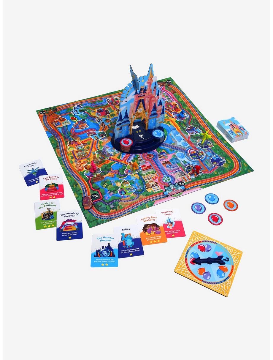 Disney Happiest Day Game Magic Kingdom Park Edition Board Game  (2-6 Players) board game collectible [Barcode 889698605007] - Main Image 2
