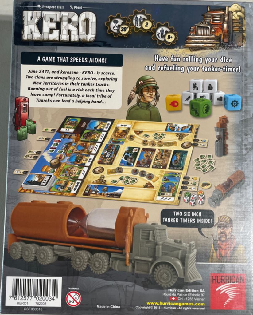 KERO  (2) board game collectible [Barcode 7612577020034] - Main Image 2