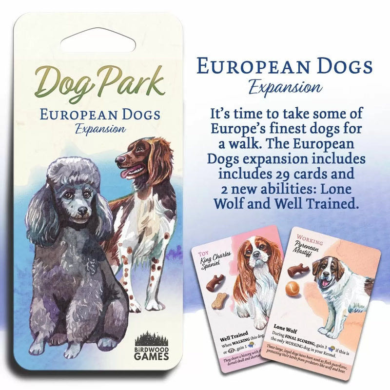 Dog Park: European Dogs Expansion  (1-4) board game collectible [Barcode 5070000321141] - Main Image 2