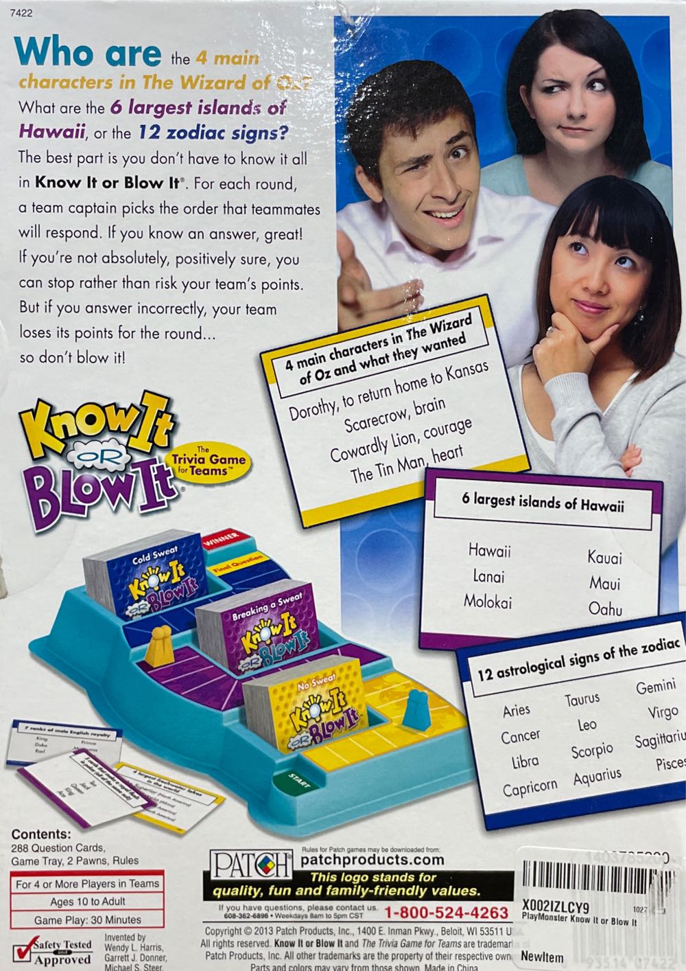 Know It or Blow It  (2 Teams) board game collectible - Main Image 2