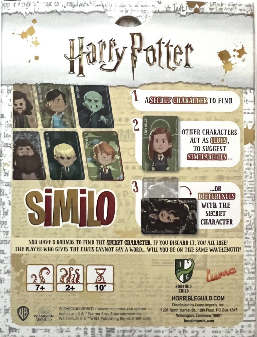 Simulo: Harry Potter  (2+) board game collectible [Barcode 8056324760955] - Main Image 2