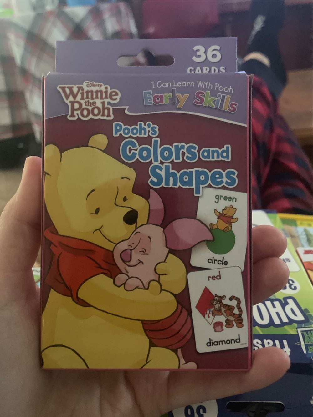 Disney Winnie The Pooh: Pooh’s Color And Shapes  board game collectible [Barcode 195464007556] - Main Image 1