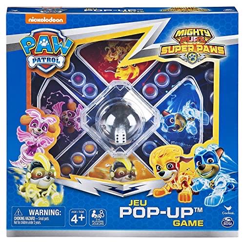 Cardinal Paw Patrol Pop Up Game For Kids Mighty Super Paws Pups Trouble  board game collectible [Barcode 778988286982] - Main Image 1