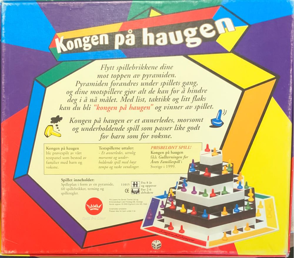 Kongen På Haugen  (2-6) board game collectible [Barcode 7031650110156] - Main Image 2