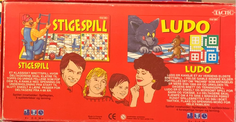 Ludo Og Stigespill  (4) board game collectible [Barcode 6416739020341] - Main Image 2