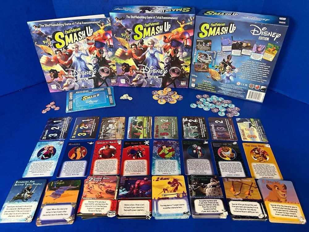 Smash Up: Disney  (2-4 Players) board game collectible [Barcode 700304156457] - Main Image 2