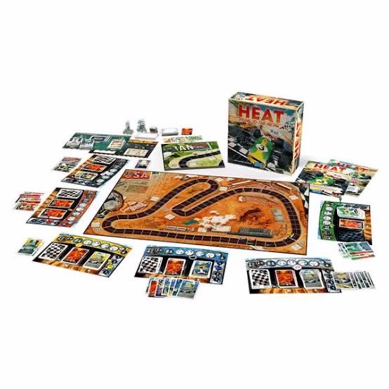 Heat: Pedal to the Metal  (6) board game collectible [Barcode 824968091012] - Main Image 3