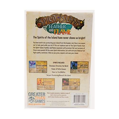 Spirit Island: Feather And Flame Premium Foil Spirit Panels  board game collectible [Barcode 850008736292] - Main Image 1