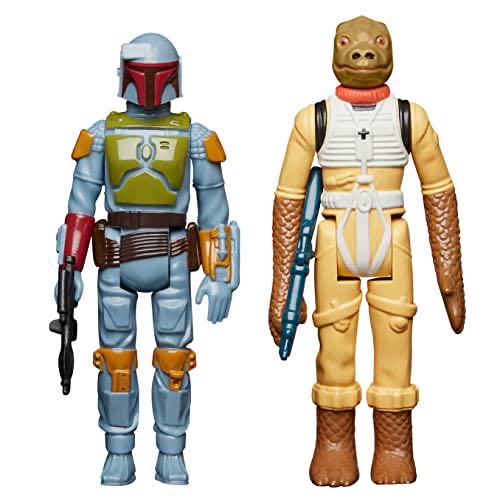 Star Wars Retro Collection Special Bounty Hunters 2-pack Boba Fett & Bossk Toys 3.75-inch-scale The Empire Strikes Back Figures Amazon Exclusive F5562  board game collectible [Barcode 5010994162849] - Main Image 1