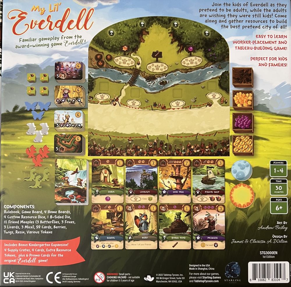 My Lil’ Everdell  (1-4) board game collectible [Barcode 810082831047] - Main Image 2