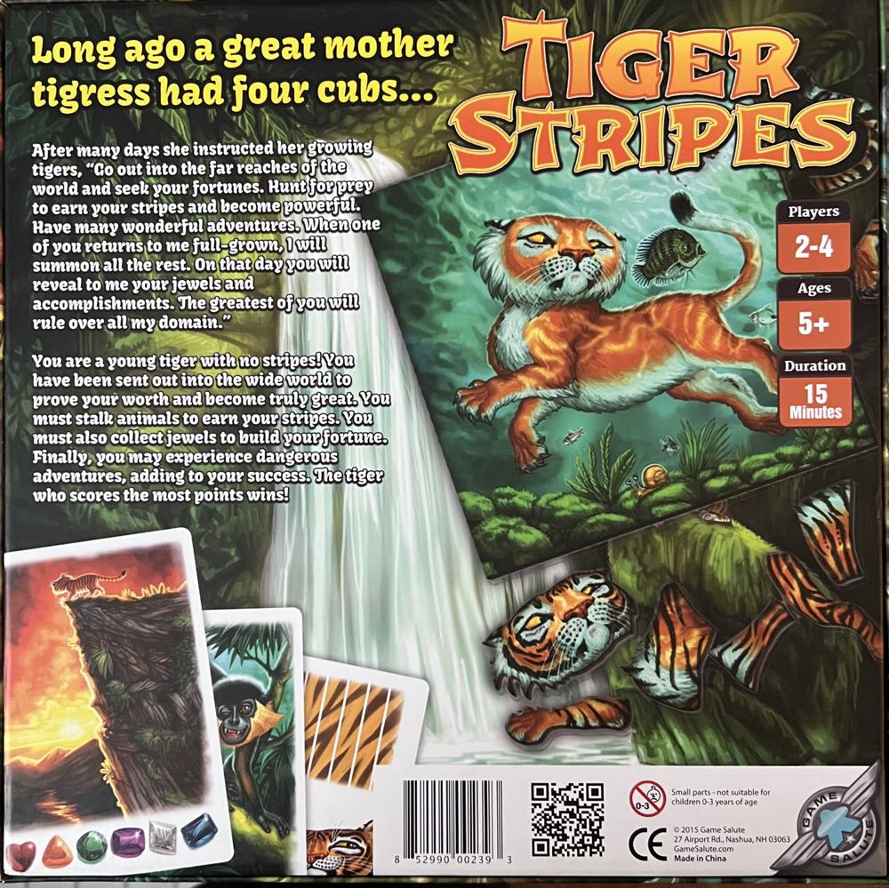 Tiger Stripes  (2-4) board game collectible [Barcode 852990002393] - Main Image 2
