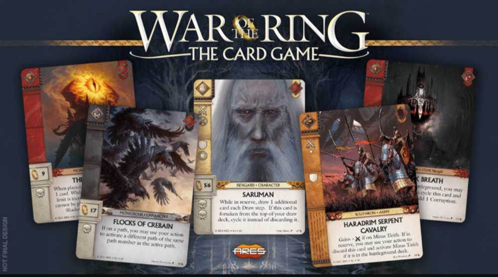 War of the Ring: The Card Game  (2-4) board game collectible [Barcode 8054181514247] - Main Image 3