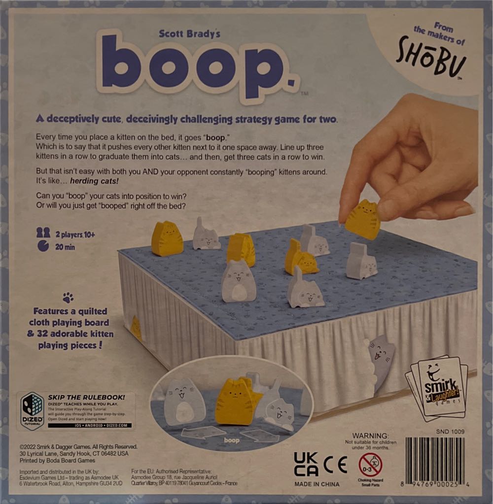 Boop  (2) board game collectible [Barcode 894769000254] - Main Image 2