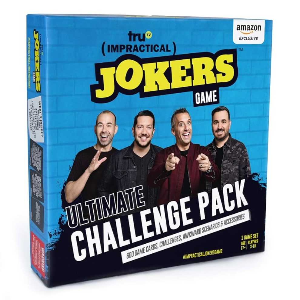 Impractical Jokers: The Game Ultimate Challenge Pack 17 Amazon Exclusive  board game collectible [Barcode 182805000567] - Main Image 1