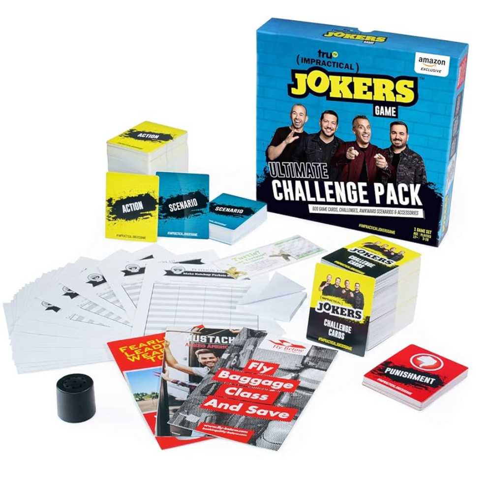 Impractical Jokers: The Game Ultimate Challenge Pack 17 Amazon Exclusive  board game collectible [Barcode 182805000567] - Main Image 2