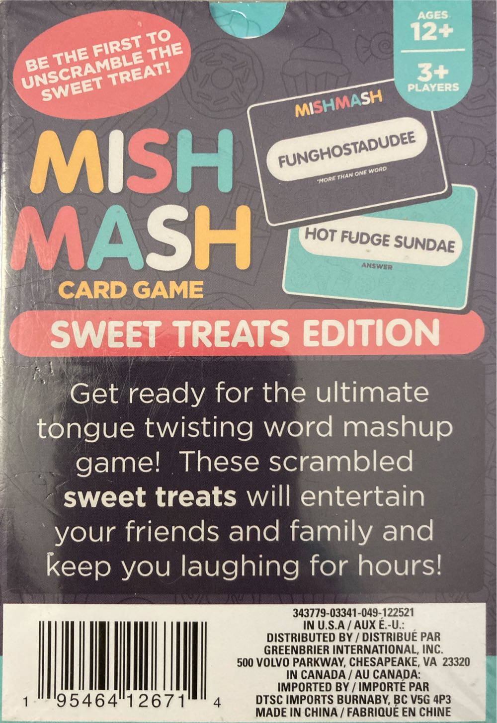 Mish Mash - Sweet Treats Edition  (3+) board game collectible - Main Image 2