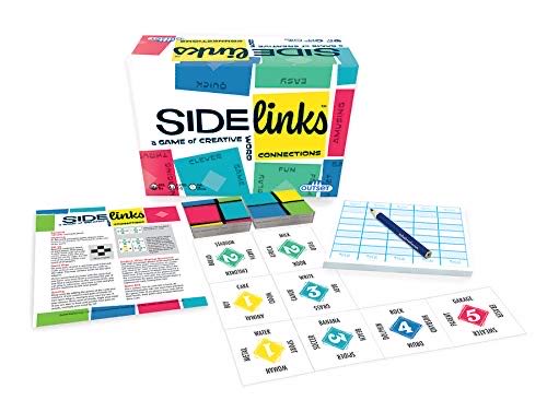 Side Links A Game Of Creative Word Connections For Ages 8 And Up By Outset  board game collectible [Barcode 625012109666] - Main Image 1