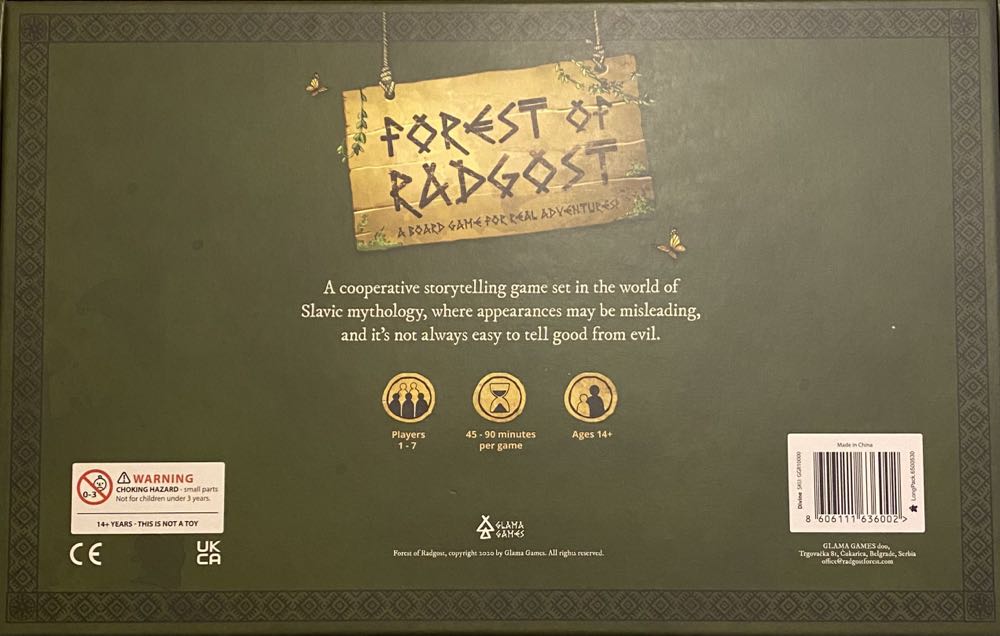 Forest Of Radgost  (1-7) board game collectible [Barcode 8606111636002] - Main Image 2