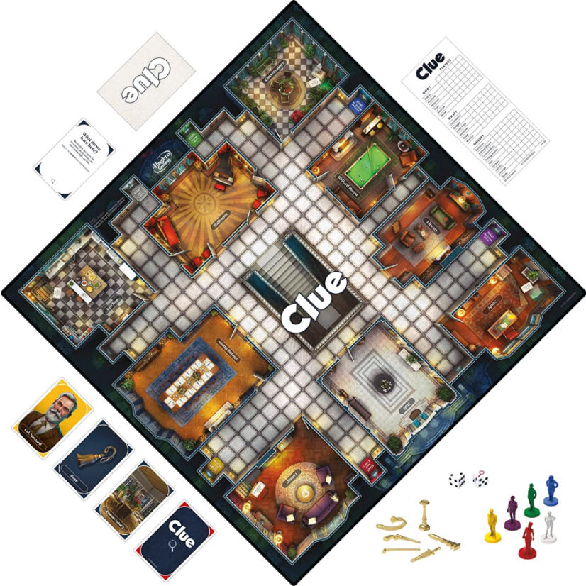 Clue  (2-6) board game collectible [Barcode 195166204055] - Main Image 2