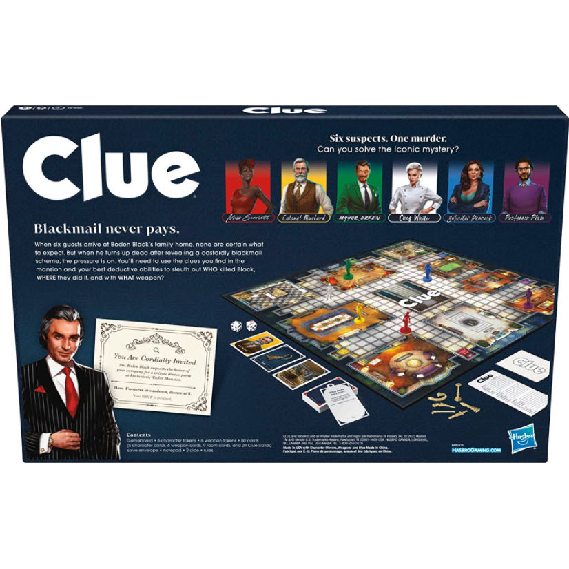 Clue  (2-6) board game collectible [Barcode 195166204055] - Main Image 4