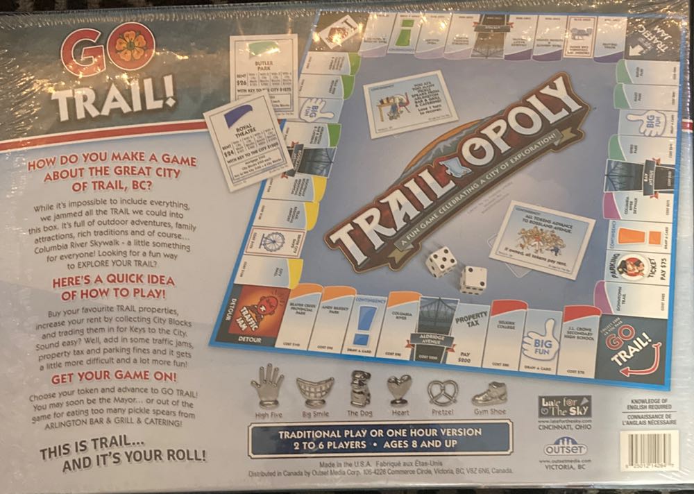 Trailopoly  (2+) board game collectible [Barcode 625012142847] - Main Image 2