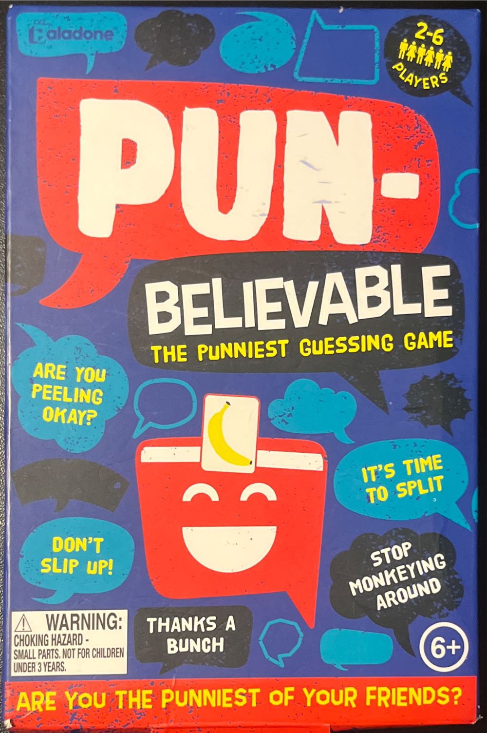 Pun-believable The Funniest Guessing Game  (2-6) board game collectible [Barcode 5055964721657] - Main Image 2