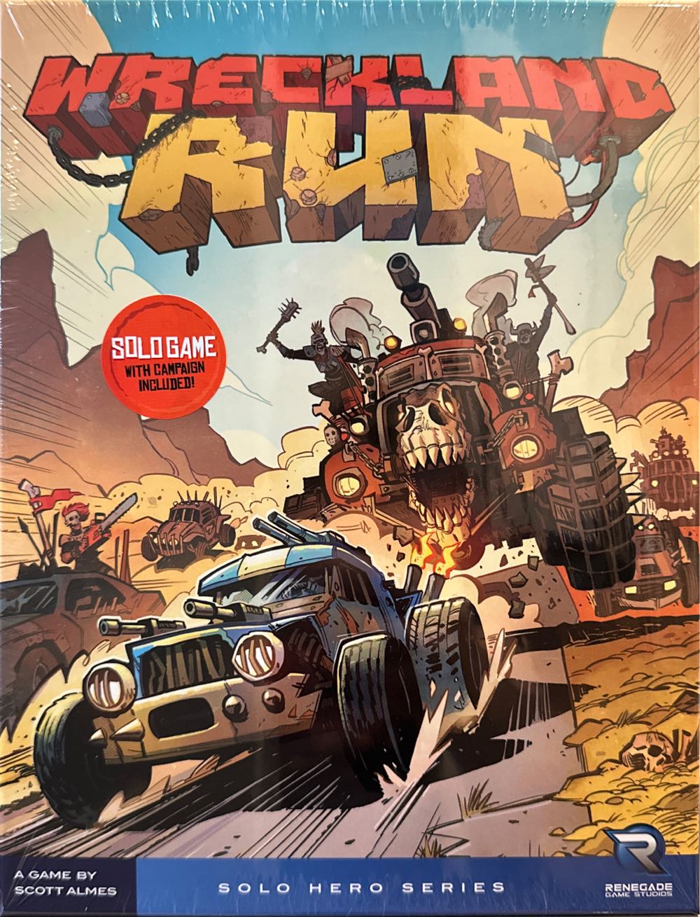 Wreckland Run  (1) board game collectible [Barcode 810011723153] - Main Image 2