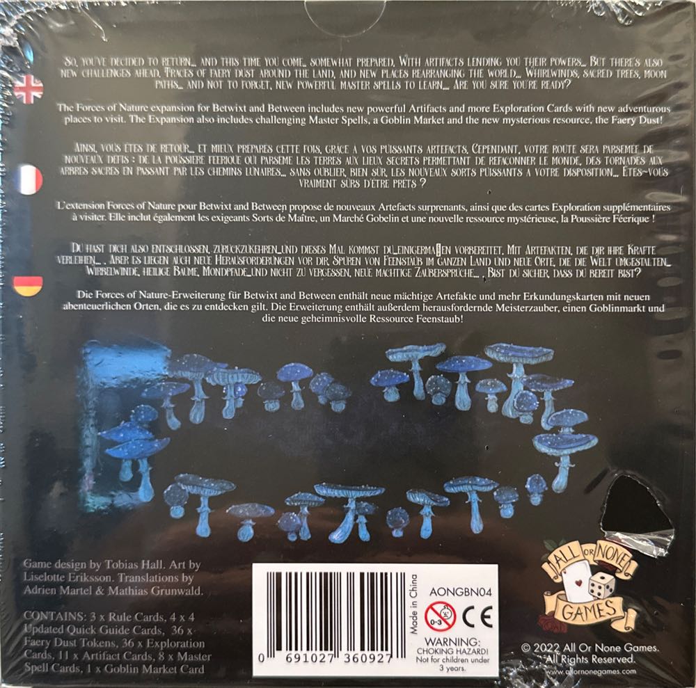 Betwixt And Between: Forces Of Nature  board game collectible [Barcode 691027360927] - Main Image 2