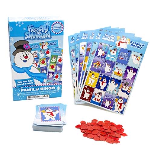Aquarius Frosty The Snowman Family Bingo Game  (2-18) board game collectible [Barcode 840391129696] - Main Image 1