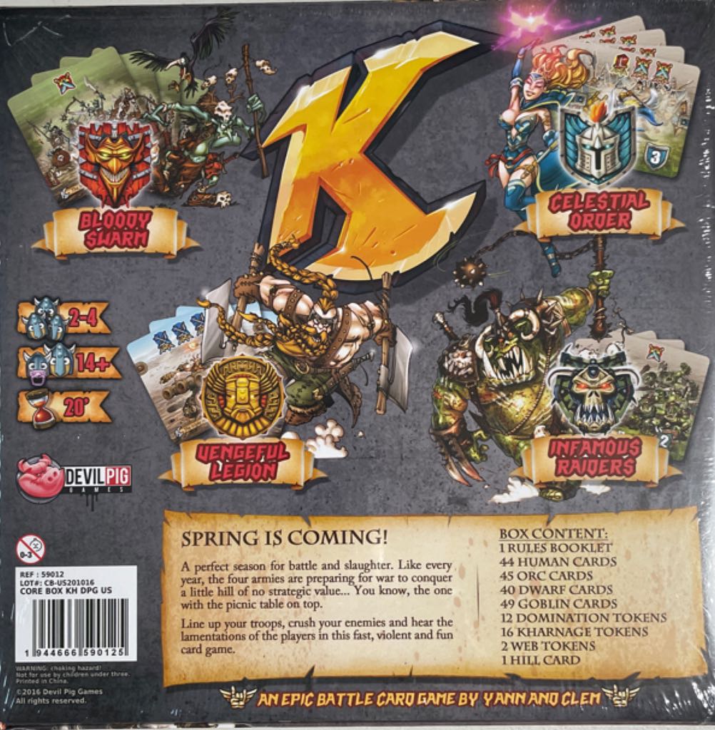 Kharnage Board Game  (2-4) board game collectible [Barcode 1944666590125] - Main Image 2