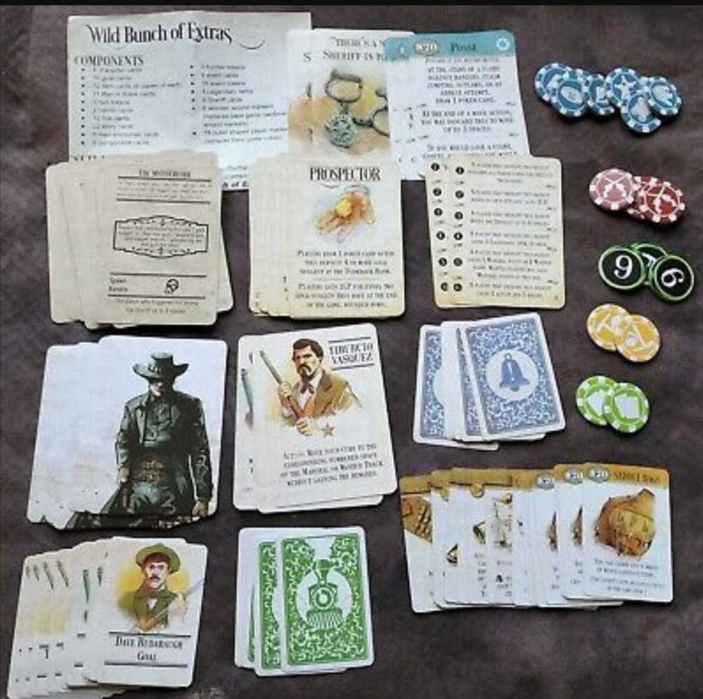 Western Legends: Wild Bunch Of Extras  (2-6) board game collectible [Barcode 843495100929] - Main Image 2