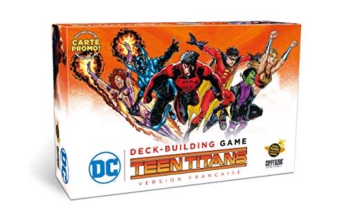 Don’t Panic Games Dc Comics-deck Building: Teen Titans Board Game Game1048 French Version  board game collectible [Barcode 3663411310488] - Main Image 1
